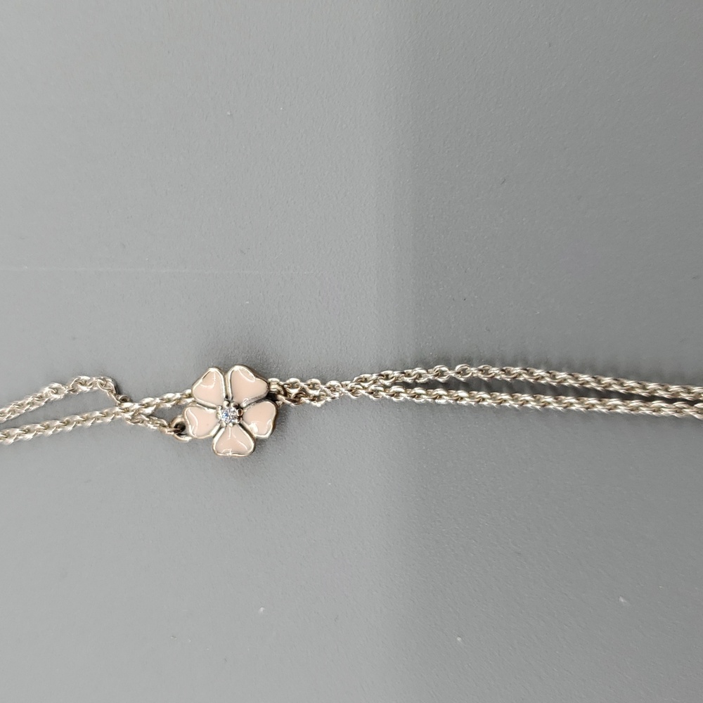 Pandora Poetic Blooms Necklace - Picture 6 of 7